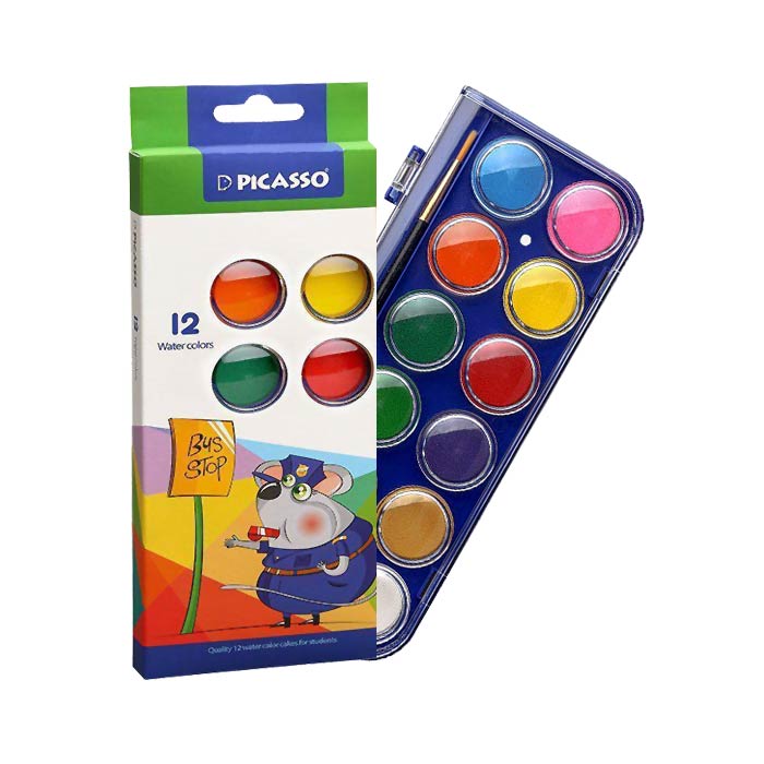 آبرنگ 12 رنگ پیکاسو مدل موش